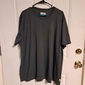 Magellan Outdoors Fish Gear Men's Gray Short Sleeve Tee 2XL moisture wicking cla